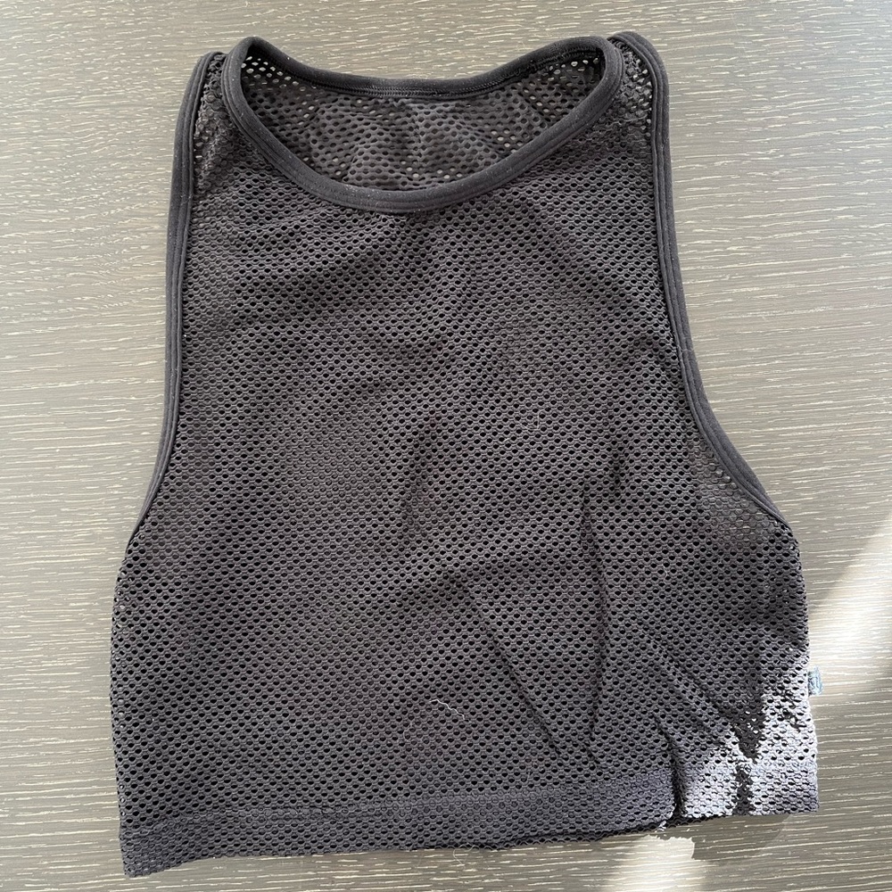 Lululemon Mesh Crop Top